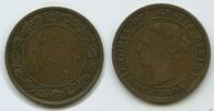 Kanada One Cent G6537 - Queen Victoria 1837-1901 RAR Canada -