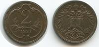 Österreich Kaiserreich 2 Heller G4083 - Franz Joseph I. 1848-1916 Austria -