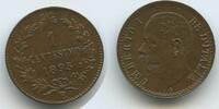 Italien Königreich 1 Centesimo G3556 - Umberto I. 1878-1900 Italy Italia -