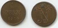 Finnland 1 Penni G9729 - Finland Zar Nikolaus II. 1894-1917 von Russland -