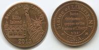 Vereinigten Staaten von Amerika Medaille GY856 - Freiheitsstatue Statue of Liberty & Ellis Island USA -