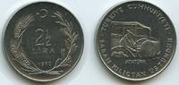 Türkei Republik 2½ Lira G3542 - Agricultural Progress Series - Atatürk on Tractor F.A.O Turkey -