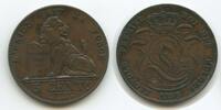 Belgien Königreich 5 Centimes G9027 - Belgium Scarce Leopold I. 1831-1865 -