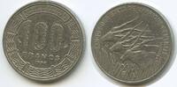 Zentralafrikanische Staten 100 Francs CFA G15808 - Antilopen Central African States -