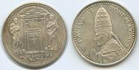 Vatikan Italien-Kirchenstaat Medaille versilbert M3738 - Anno Santo Roma Jubiläumsjahr Papst Paul VI. 1963-1978 -