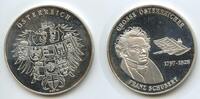 Österreich Silbermedaille M193 - Franz Schubert 1797-1828 Große Österreicher -