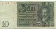Deutsches Reich Weimar 10 Reichsmark GB088 - Reichsbanknote Germany Banknote -