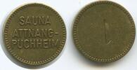 Österreich Oberösterreich Wertmarke Jeton Token T149 - Sauna Attnang-Puchheim Saunamarke -