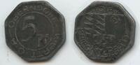 Oberndorf Württemberg 5 Pfennig Kriegsgeld 1918 T076 - Notgeld Token Coinage EF, leicht oxidiert