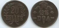 Deutsch Ostafrika DOA 20 Heller G3658 - Wilhelm II. Tabora Emergency Coinage German East Africa -