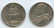 Vatikan Italien-Kirchenstaat 10 Lire Silber G1472 - Papst Pius XI. 1922-1939 Vatican Vatican City -