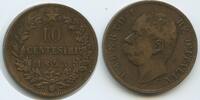 Italien Königreich 10 Centesimi G1975 - Umberto I. 1878-1900 Italy -