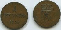 Bayern 1 Pfennig G14039 - Ludwig I.1825-1848 -