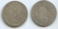 RDR Österreich 20 Kreuzer Silber 1787 A Wien H0087 - Joseph II.1764-1790 Austria VF-