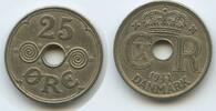 Färöer Inseln 25 Öre (25 Øre) G8314 - SEHR RAR Christian X. 1912-1947 Faeroe Islands -