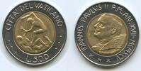 Vatikan Italien-Kirchenstaat 500 Lire G1658 - Kain tötet Abel - Papst Johannes Paul II. 1978-2005 -