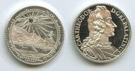 Deutschland Baden-Württemberg Silbermedaille vom Schaugulden 1746 GX367 - Stadtansicht Heidelberg von Karl Theodor -