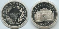 Türkei 3.000.000 Lira Silber G0412 - Dolmabahce Palast - Nur 1710 Ex. Auflage Turkey -