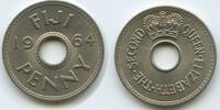 Fidschi One Penny G7515 - Queen Elisabeth II. Fiji -
