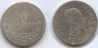 Italien Königreich 50 Centesimi Silber M#6389 - Vittorio Emanuele II. -