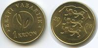 Estland 1 Kroon G8420 - Independence Eesti Vabariik Estonia -