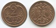 Österreich Kaiserreich 2 Heller G14890 - Franz Joseph I. 1848-1916 Austria -