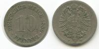 Deutsches Reich Kaiserreich 10 Pfennig G9553 - Wilhelm II. Germany Empire -