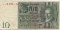 Deutsches Reich Weimar 10 Reichsmark GB340 - Reichsbanknote Banknote Paper Money Germany -