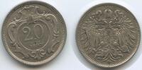 Österreich Kaiserreich 20 Heller G4015 - Franz Joseph I. 1848-1916 Austria -