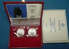 San Marino 500 + 1.000 lire GN119 - Fussball WM - FIFA World Cup 1990 -