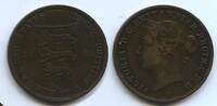 Jersey 1/12 Shilling G7498 - British Crown dependencies Jersey - Queen Victoria 1837-1901 -