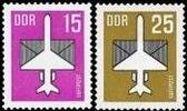 DDR  DDR, MiNr. 3128-3129 postfrisch - Flugpostmarken (V) postfrisch 2,00 EUR  Excl. 10,00 EUR Verzending