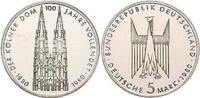 BRD Mark-Währung 5 DM 5 DM Kölner Dom 1980 stempelglanz -