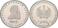 BRD Mark-Währung 5 DM 5 DM Gotthold Ephraim Lessing 1981 stempelglanz -