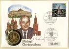 Numisbriefe DDR  DDR Numisbrief 5 M | Michail Gorbatschow 1990 | Worbes 93  8,99 EUR  Excl. 19,99 EUR Verzending