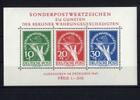 Berlin 1949 BERLIN BLOCK 1 W&Auml;HRUNGSGESCH&Auml;DIGTE Faksimile 1980 Nachdruck ... 7,99 EUR  Excl. 19,99 EUR Verzending
