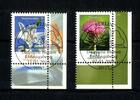 Bund Bund Michel Nr. 3199 + 3207 gestempelt Eckrand EVST BERLIN Blumen Alpendistel -