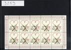 Bund Bund, Michel Nr. 3259 Zehnerbogen postfrisch - Liebesbriefe -