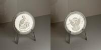 Asien 2½ Pfund SUDAN 2½ Pounds / Pfund 1976 - Conservation Schuhschnabel Abu Markub - PP proof -