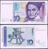 Papiergeld Deutschland 10 Mark Banknote 10 DM Deutsche Mark Ro. 303/P38c Schein 1.8.1993 KN DK6894497Y7 (I-) -