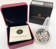 Nordamerika und Mittelamerika 20 Dollar Kanada 20 Dollars 2011 | Hyacinth Red Small Crystal Snowflake | Silbermünze PP Etui + CoA -