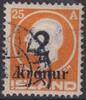Island 1925 Island 1925 - MiNr. 119 gestempelt | Freimarke mit lokalem A... 29,99 EUR  Excl. 10,00 EUR Verzending
