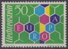 Liechtenstein 1960 Liechtenstein MiNr. 398 - CEPT 1960 postfrisch - Wabe... 5,99 EUR  Excl. 10,00 EUR Verzending