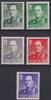 Norwegen 1962 Norwegen 1962 Michel Nr. 471-475 postfrisch - Freimarken: ... 5,99 EUR  Excl. 10,00 EUR Verzending