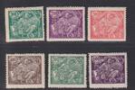 Litauen 1922 Tschechoslowakei 1920 MiNr. 183-188 A ungebraucht - Freimar... 5,99 EUR  Excl. 10,00 EUR Verzending