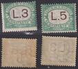 San Marino 1925 San Marino Portomarken Michel Nr. P16, P17 ungebraucht u... 22,99 EUR  Excl. 10,00 EUR Verzending