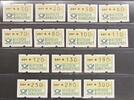 Bund 1982 Bund, ATM 1 Versandstellensatz VS3 postfrisch - 1983 postfrisch 9,99 EUR  Excl. 19,99 EUR Verzending