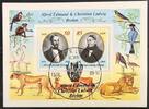DDR 1989 DDR, Block 98 gestempeltn SST - Alfred Edmund und Christian L. ... 2,00 EUR  Excl. 19,99 EUR Verzending