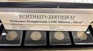 BRD Mark-W&auml;hrung 4 x 2 Mark 1951 BRD - 2 DM 1951 DFG J komplett- Trauben... 39,99 EUR  Excl. 19,99 EUR Verzending