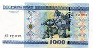 Belarus 1000 Rublei 2000 AU 2,50 EUR  plus 4,90 EUR verzending